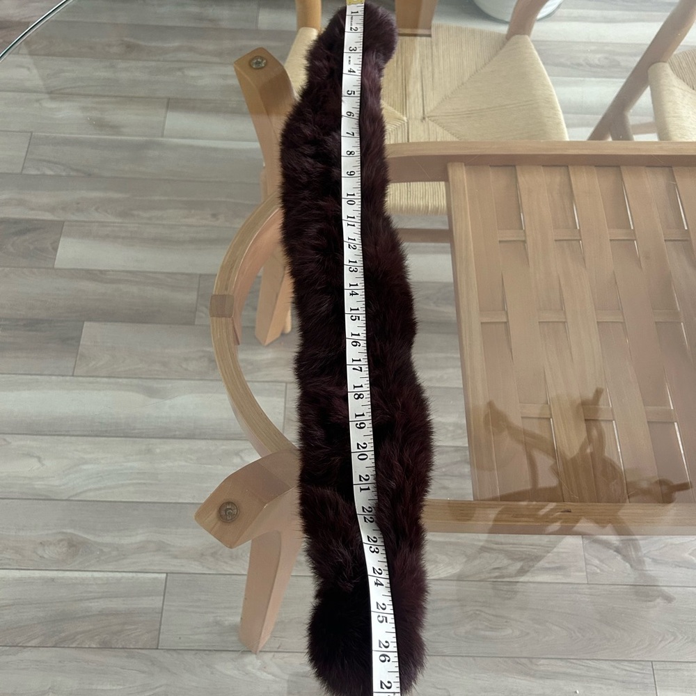 Authentic Rabbit Fur Scarf - Picture 8 of 8